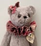 Alpaca mohair heirloom teddy, collectors large teddy bear by Bearlescent 