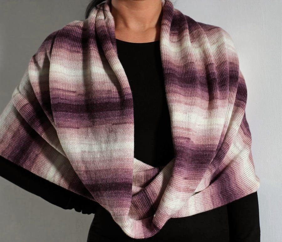 Circular scarf ,Snood