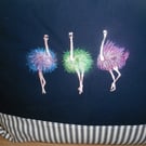 Designer scatter cushion Machine embroidered cushion 