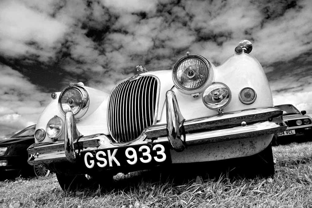 Jaguar Classic Motor Car Photograph Print