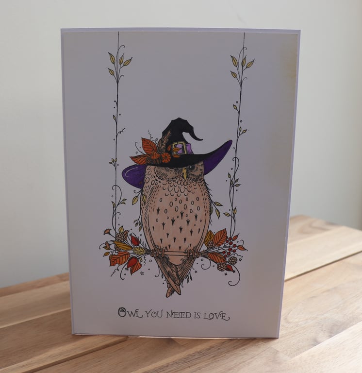 Autumnal Owl Swing into his Birthday.