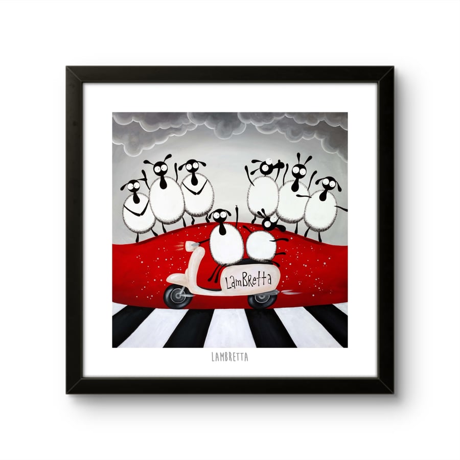 Lambretta - 10" print