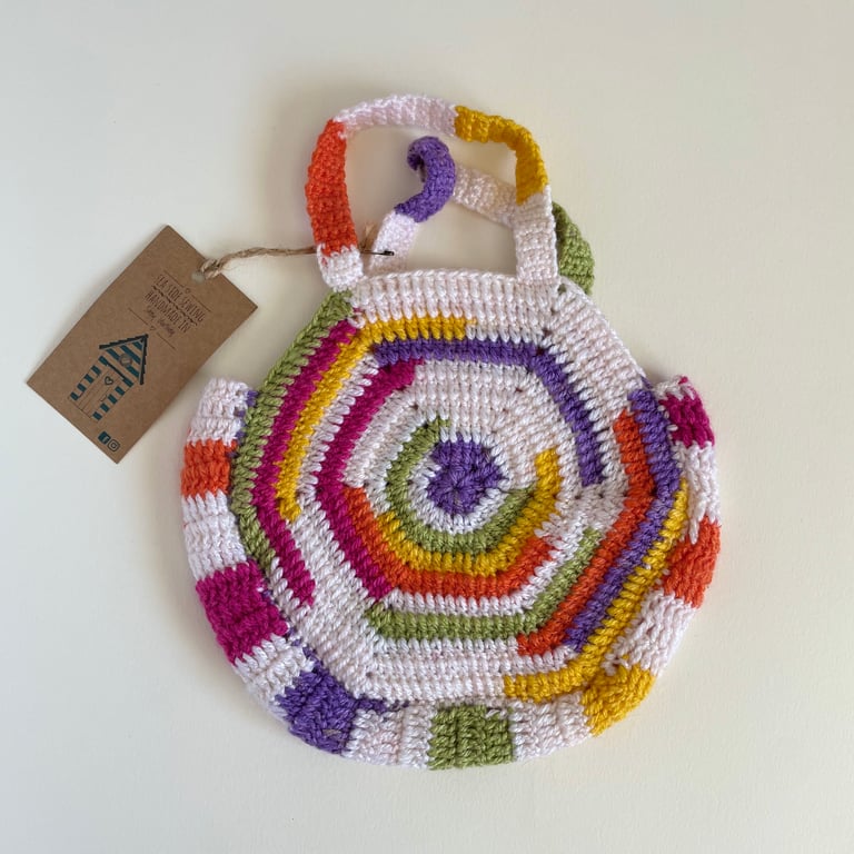 Crochet party bag