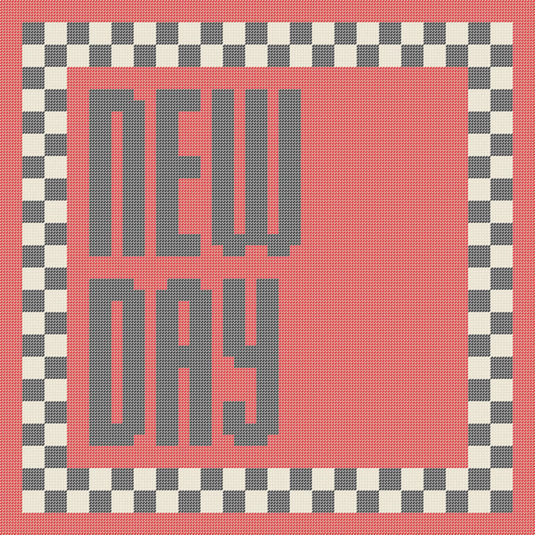 NEW DAY Needlepoint Cushion Pattern - Large Digital Tapestry Chart PDF