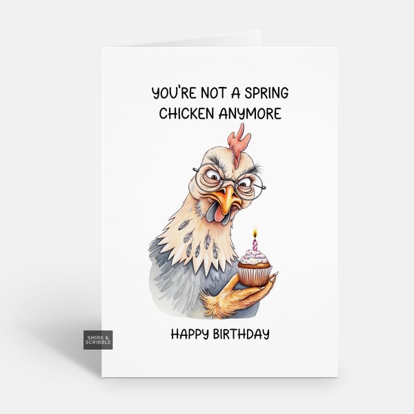 Unique Funny Birthday Card For Him Or Her 