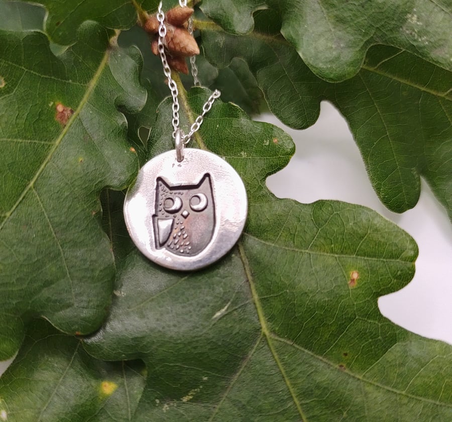 Mr. Woooooo! Owl Necklace