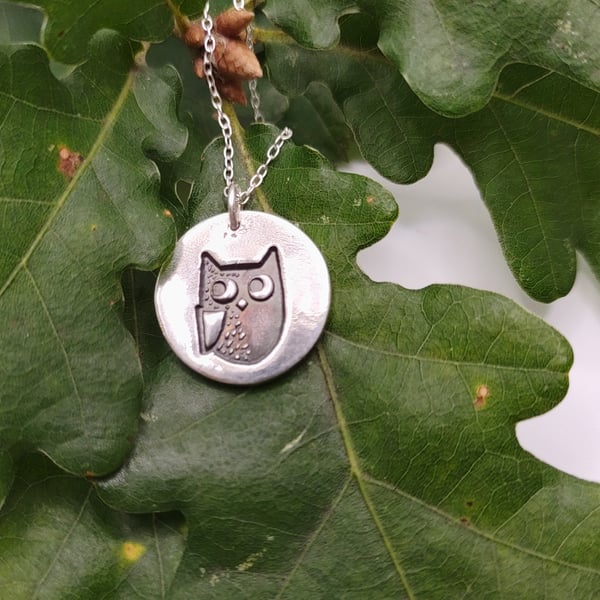 Mr. Woooooo! Owl Necklace