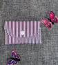 Gift Card Wallet, Mini Purse, Stripes 