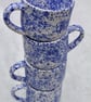 Unique blue speckled mug  - Image 2