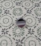 Asexual Flag Pin - Pride Themed Pin - Large Resin Topped Pin Badge - LGBTQ - Image 1