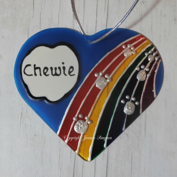 Rainbow Bridge pet memorial sun catcher decoration