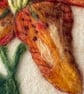Hand Felted Lily Textile Artwork  - Image 4