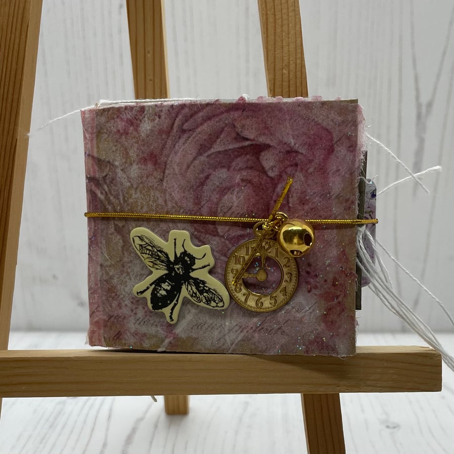 Pocket Mini Tag Tea Bag Book