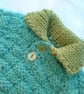 Chunky Basket Weave Jumper with Collar for Babies and Children, Child's Jumper - Image 6