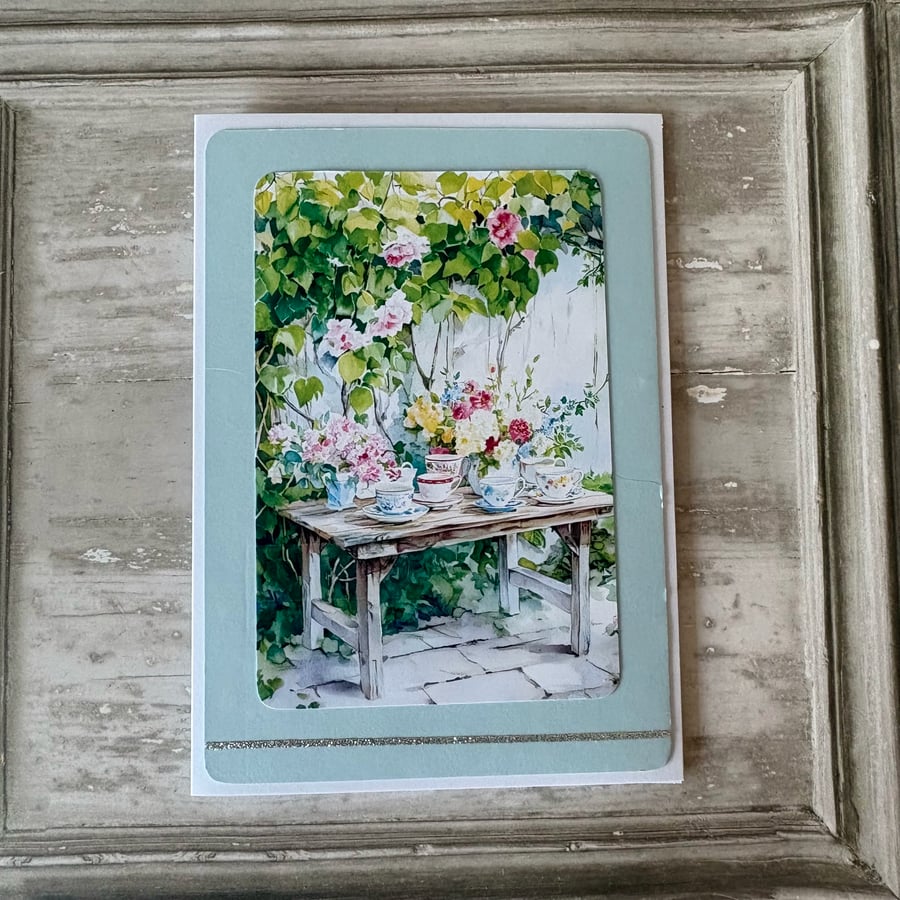 Greeting Card - Afternoon Tea- C250