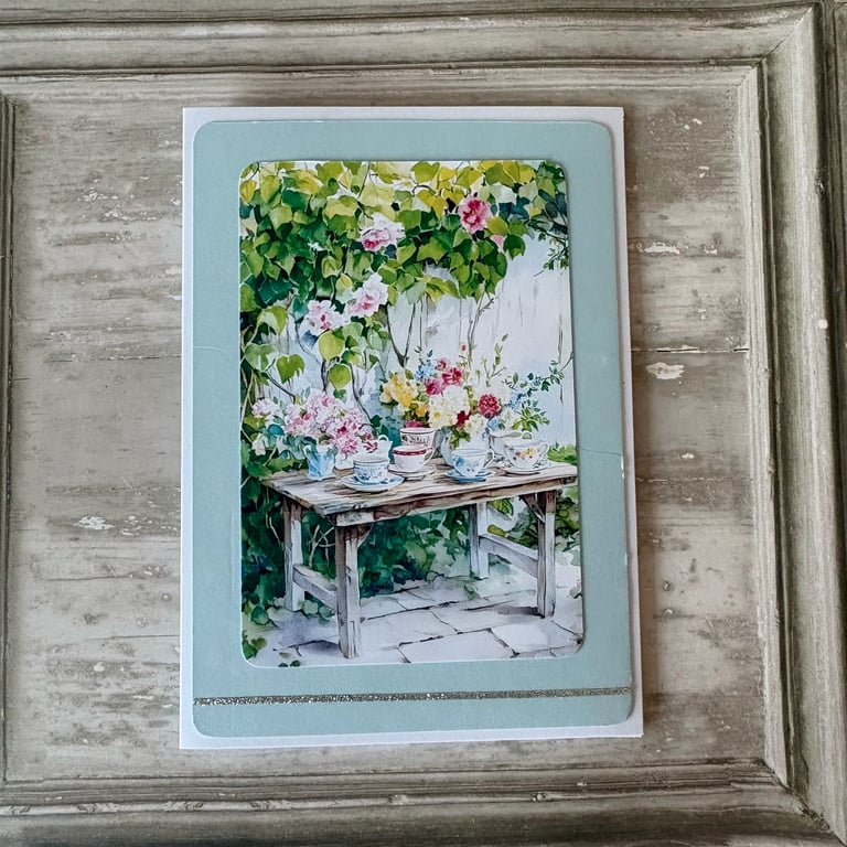 Greeting Card - Afternoon Tea- C250