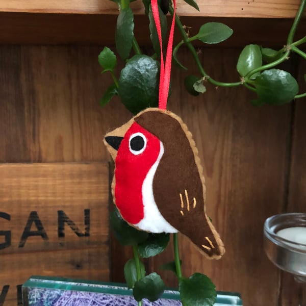 Felt Robin Decorations