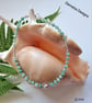 Zambian Emerald Sterling Silver Bracelet - Image 1
