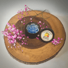 Lemon Dreams Flower Candle