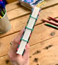 Hand Bound A7 Watercolour Sketchbook with Coptic Stitch Exposed Spine. - Image 5