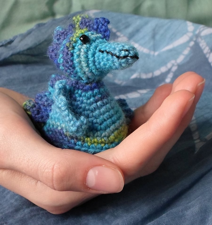 crochet water dragon