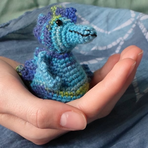 crochet water dragon