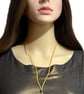 Handmade necklace leather pendant  - Image 6