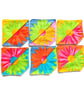 Bookmarks, 6 book marks, Set C, Floral Fabric Colourful Daisy print  - Image 1