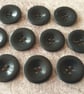 22.4mm 36L Real Corozo Nut buttons NAVY - Image 4