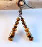 Tiger's Eye Earrings - Handmade In Devon - Image 5