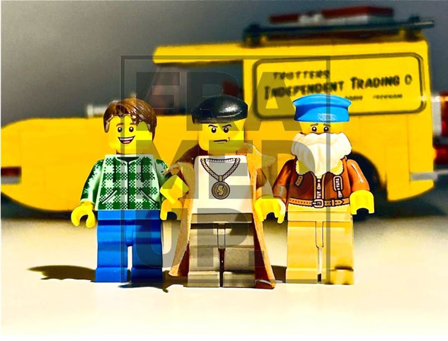 ONLY FOOLS AND HORSES - Lego photography print - Ready for framing