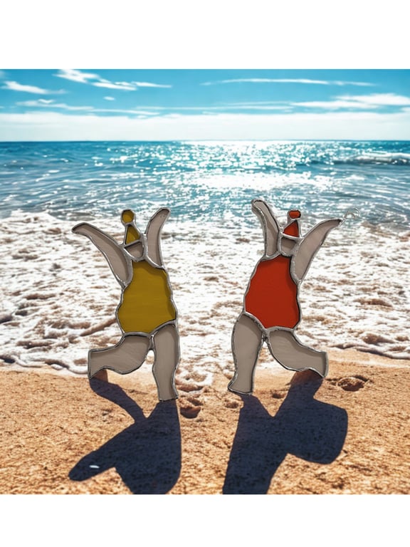 Fun Wild Swimmer Posed Caricature