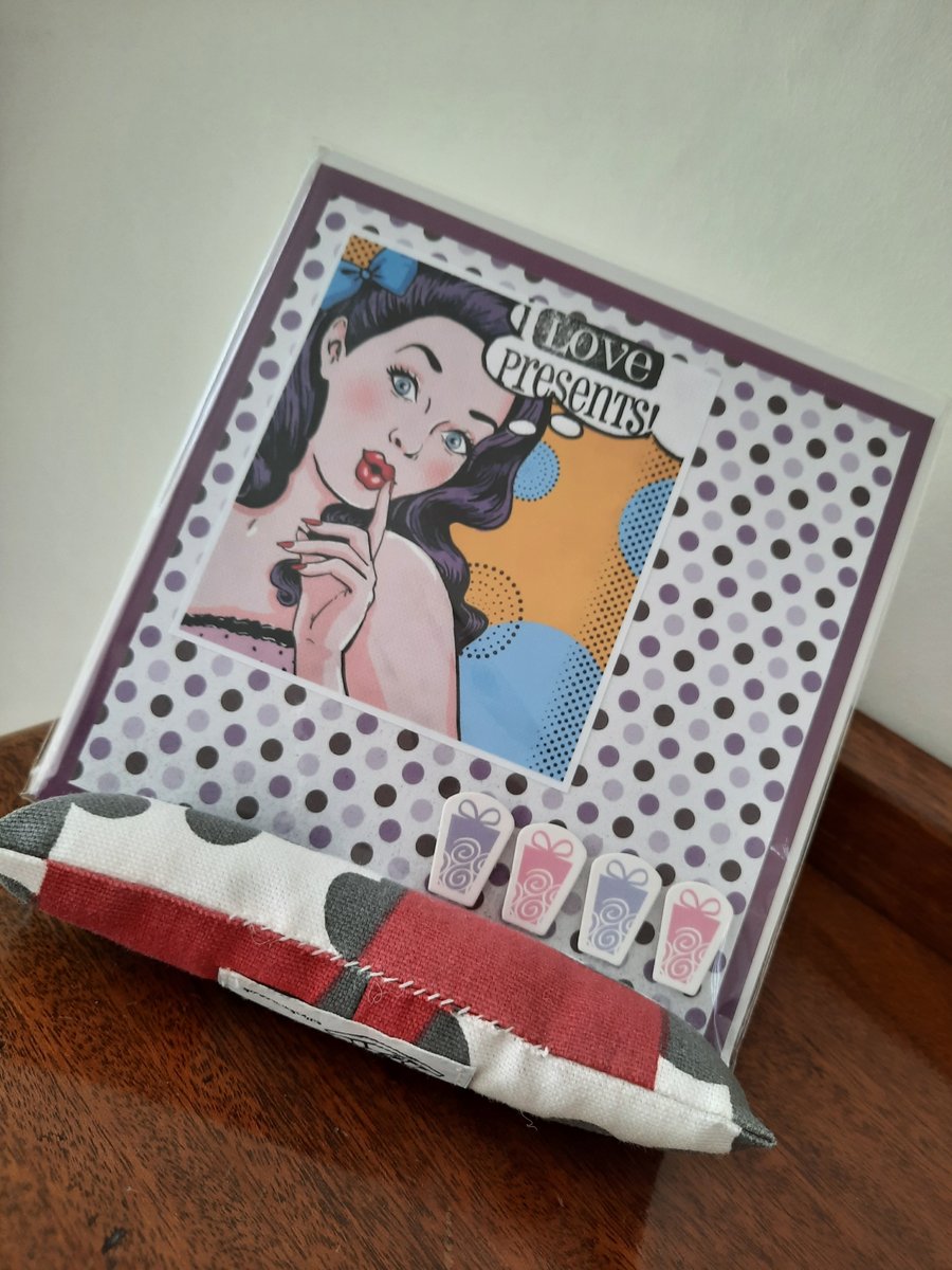 "I Love Presents" Greetings Card