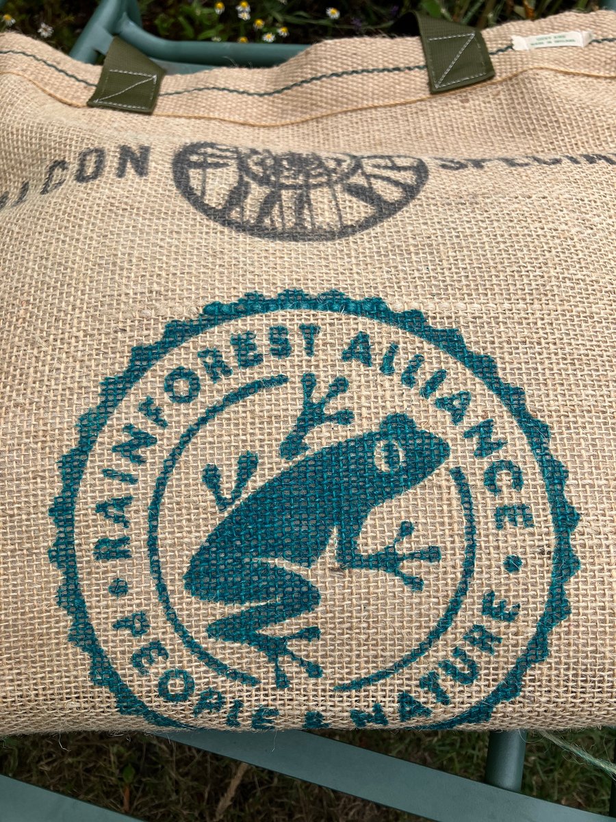 Recycled Coffee Sack Shopper 