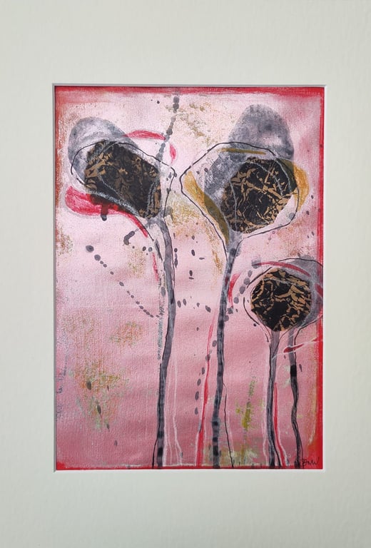 Original Art Mixed Media 'Tears' Series No.4