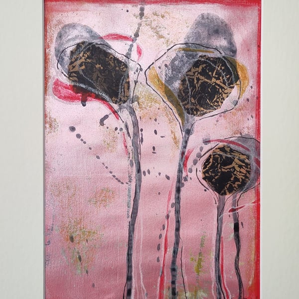 Original Art Mixed Media 'Tears' Series No.4
