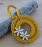 Set of 3 Crocheted Wreath Decorations - Image 2