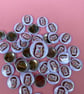 Hedgehog ice cream badge. 25mm badge hedgehog pin. - Image 7