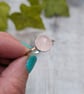 Sterling Silver Amethyst Ring - UK Size S - JBJ4034