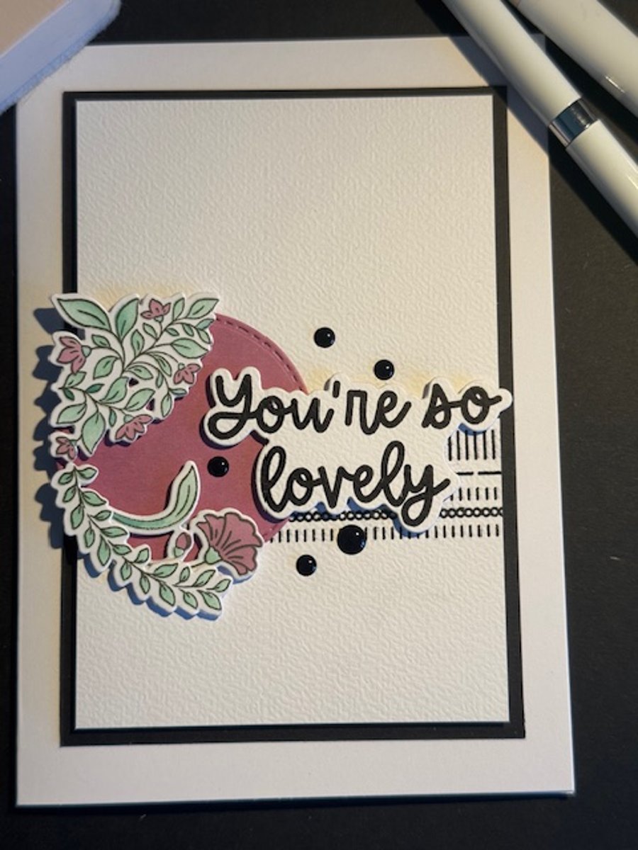 Floral wreath cards. Blank inside for your message