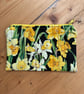 Daffodil Print Quilted Fabric Organiser Pouch  - Image 2