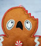 Bitten Felt Gingerbread Men - Image 7