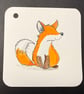 Hand watercoloured gift tags from Penny Black stamps - foxes - Image 2