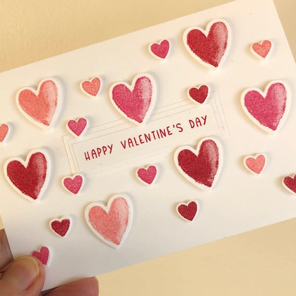 Seconds Sunday - Handmade Valentine card for girlfriend, boyfriend 