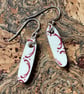 Handmade Unique Earrings, Sustainable Jewellery, Sterling Silver, Christmas. - Image 3