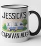 Personalised Name Caravan Mug  NEW Design Caravan Gift  - Image 4