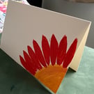 Hand Painted Arcylic Card - Blank