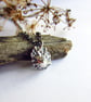 Silver Limpet Sea Shell Necklace - Oxidised Fine Silver - Image 4