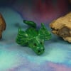 Tiny Elemental Dragon 'Flinte' OOAK Sculpt by artist Ann Galvin Gnome Village