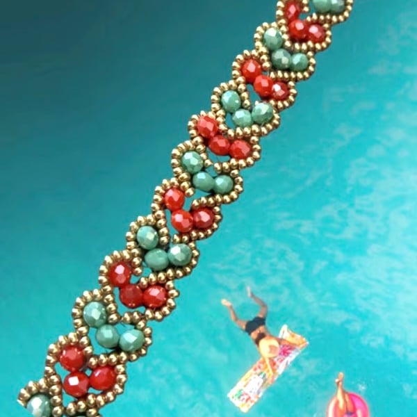 Glam handmade bracelet 